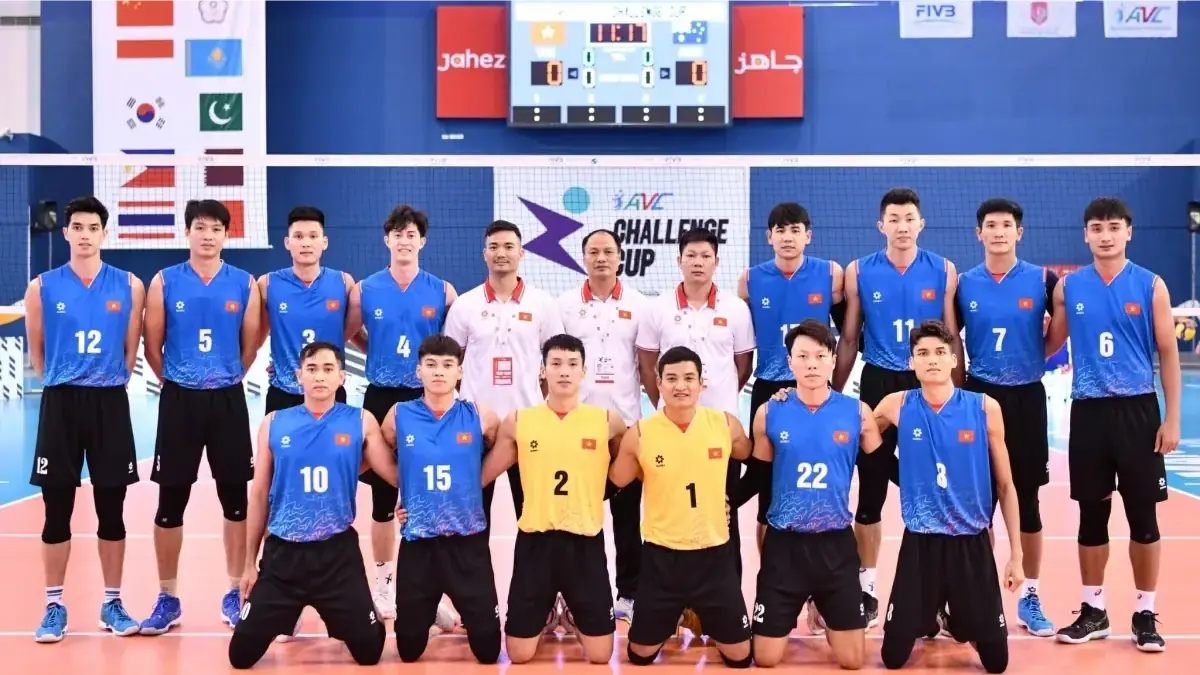 HLV Trần Đình Tiền chốt danh sách đội tuyển bóng chuyền nam